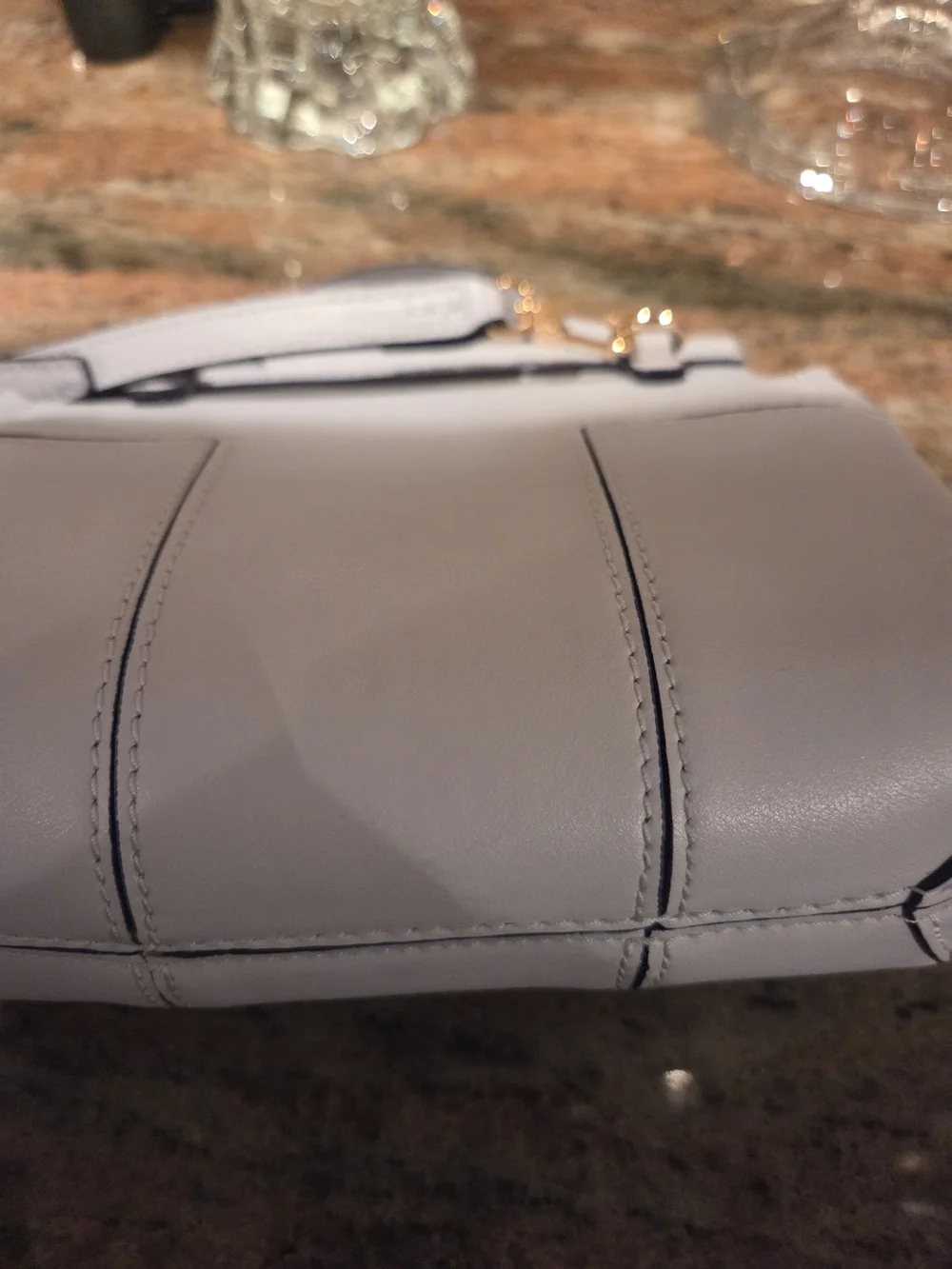 Tory Burch Light Blue Mini Top-Handle Crossbody Bag